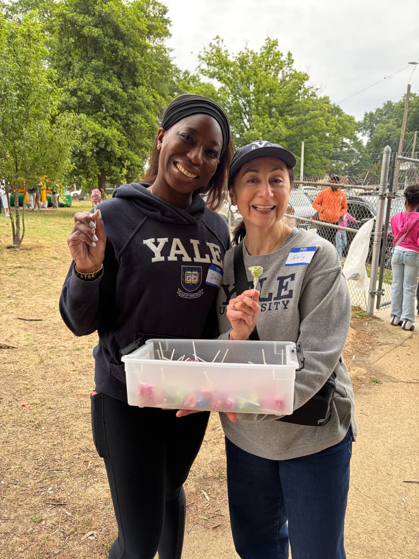 Yale Club Richmond Virginia RVA Day of Service 2026 Spring Bash at Anna Julia Cooper School Candy